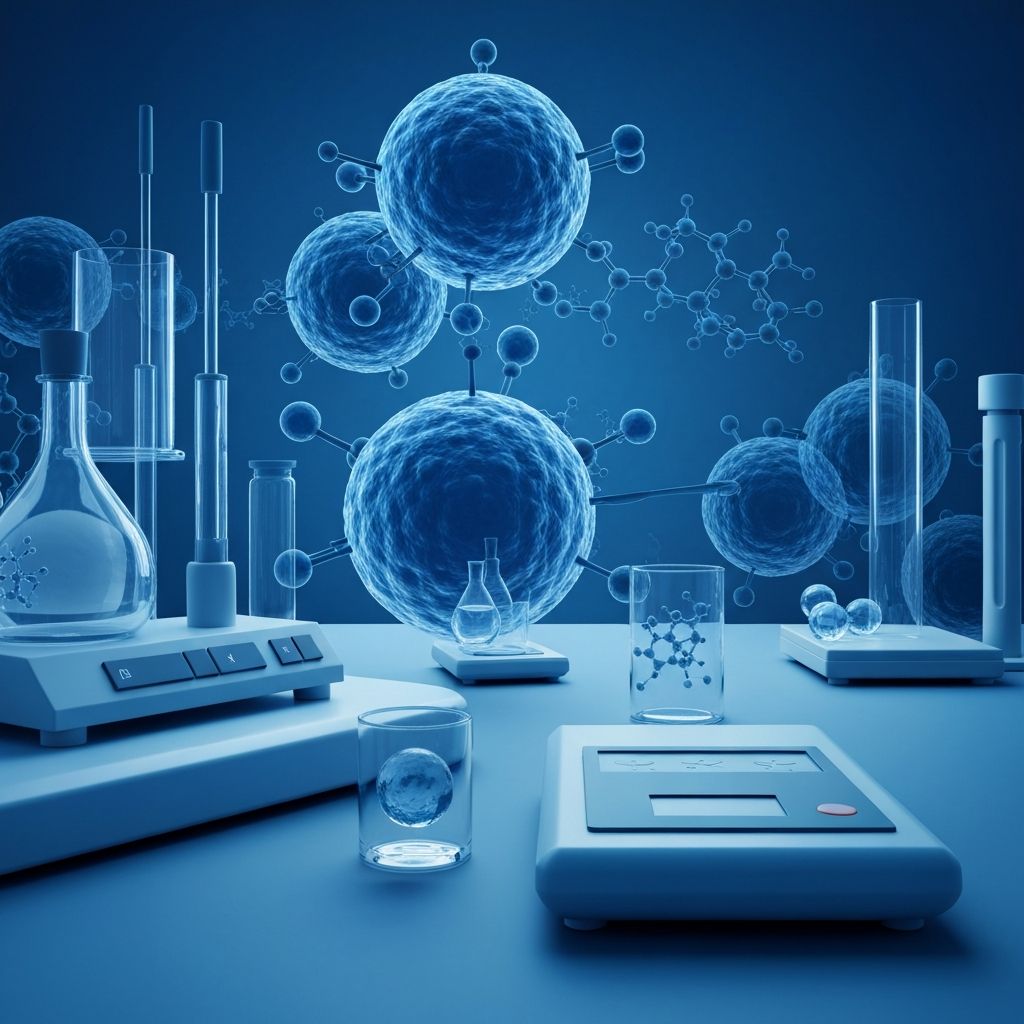 Scientific research concept